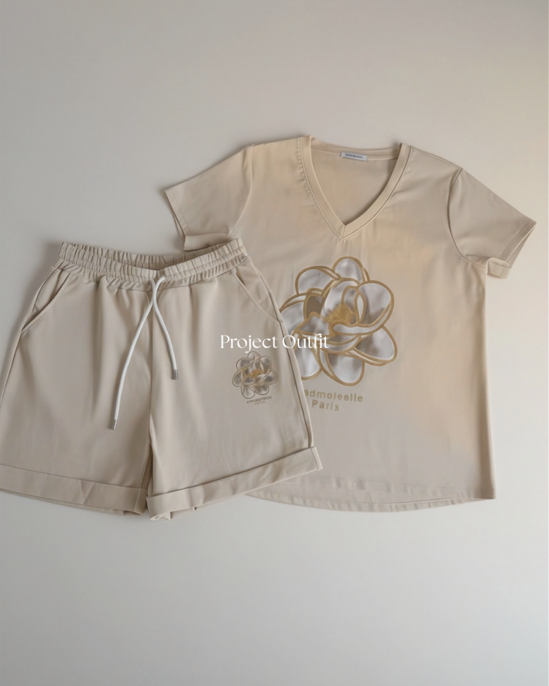 komplet-italy-szorty-t-shirt-kwiat