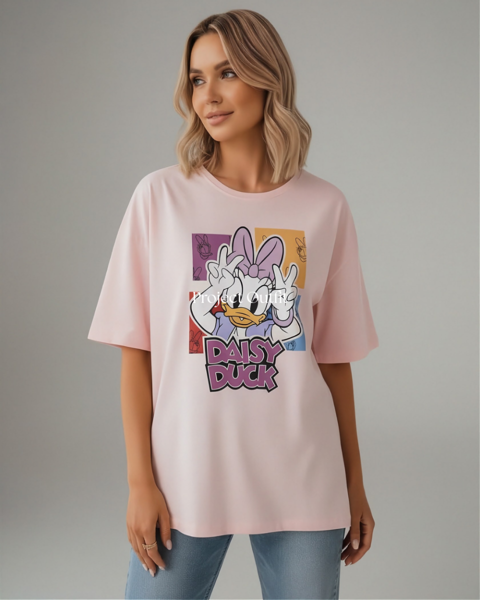 t-shirt-daisy-duck-pudrowy-roz