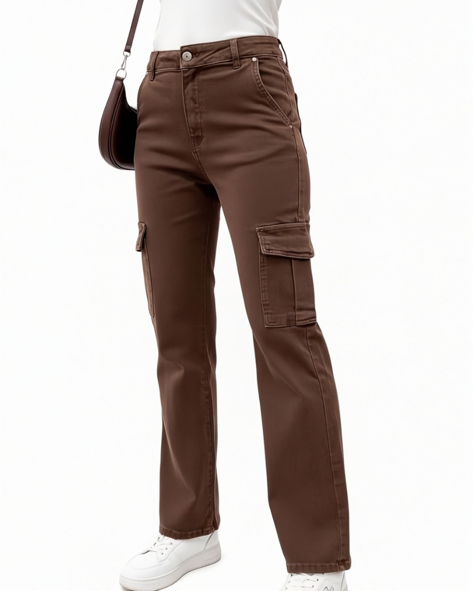 jeansy-cargo-bojowki-moon-girl-brazowe-2