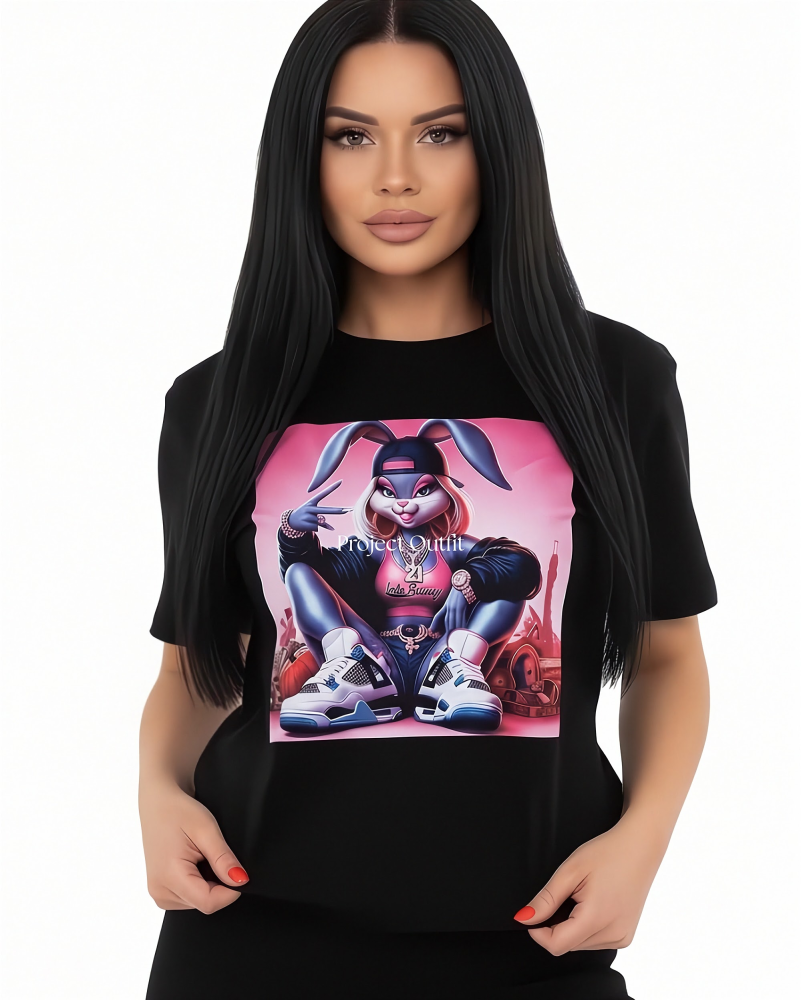 czarny-t-shirt-lola-bunny