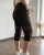 czekoladowe-spodnie-za-kolano-plus-size