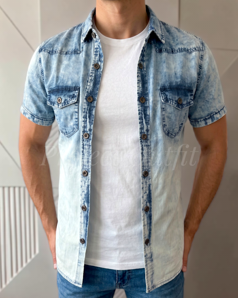 meska-koszula-jeans-acid-wash-ombre-2