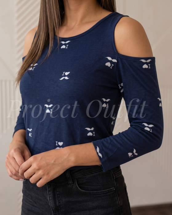 granatowa-bluzka-cold-shoulder