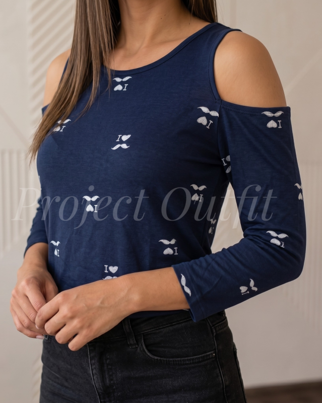 granatowa-bluzka-cold-shoulder